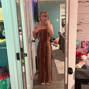 American Eagle Multi Colored Jumpsuit Size S